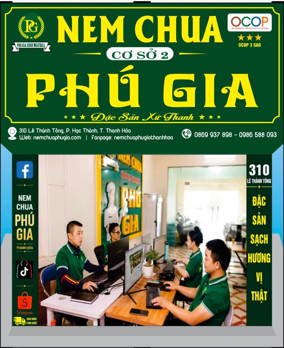 Cửa hàng Nem Chua Phú Gia